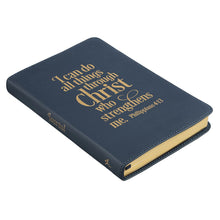 Load image into Gallery viewer, I Can Do All Things Full Grain Leather Journals - Philippians 4:13