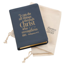Load image into Gallery viewer, I Can Do All Things Full Grain Leather Journals - Philippians 4:13