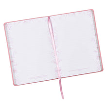 Load image into Gallery viewer, Be Still &amp; Know Pink Slimline Faux Leather Journal - Psalm 46:10