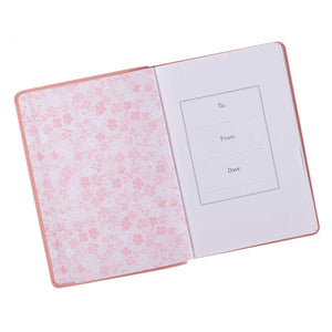 Faith Plants The Seed Pink Faux Leather Classic Journal