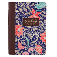 Load image into Gallery viewer, Kindness Matters Quarter-bound Faux Leather Classic Journal
