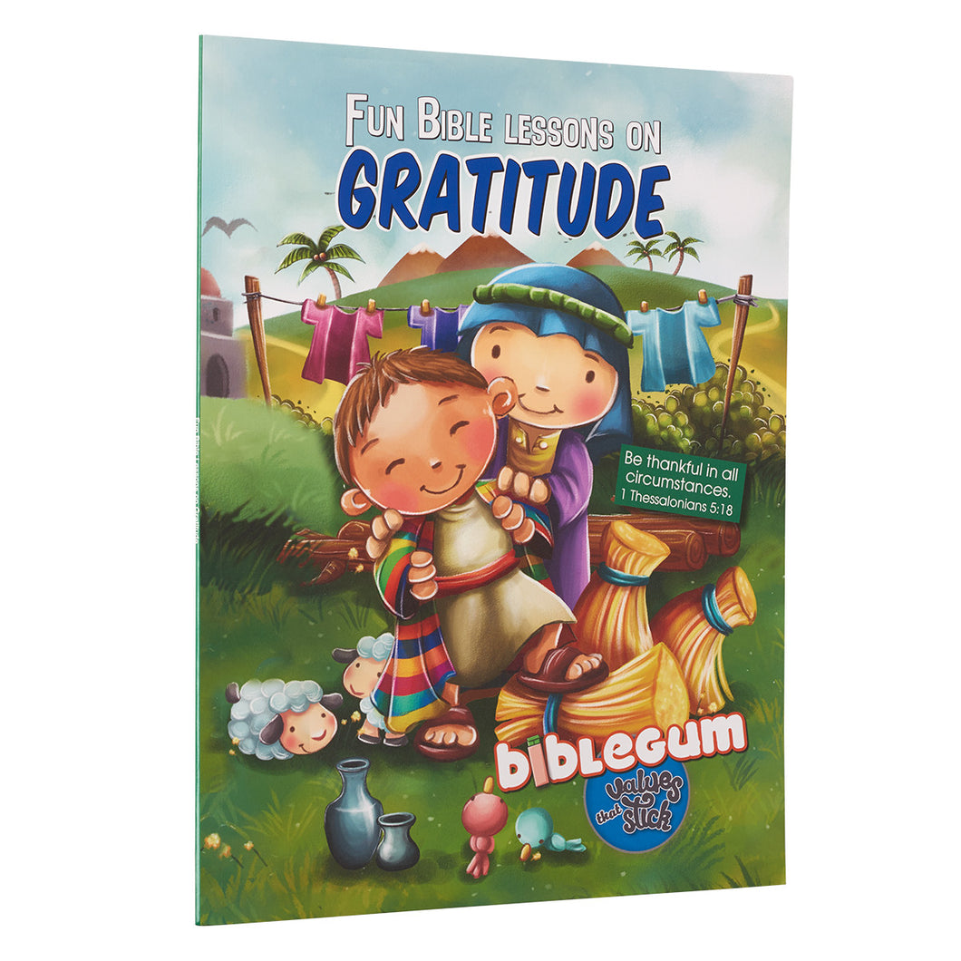 Fun Bible Lessons on Gratitude from the bibleGum Series