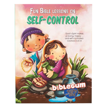 Load image into Gallery viewer, Fun Bible Lessons on Self-Control from the bibleGum Series