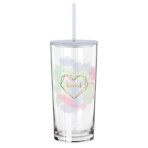 Glass Tumbler - loved