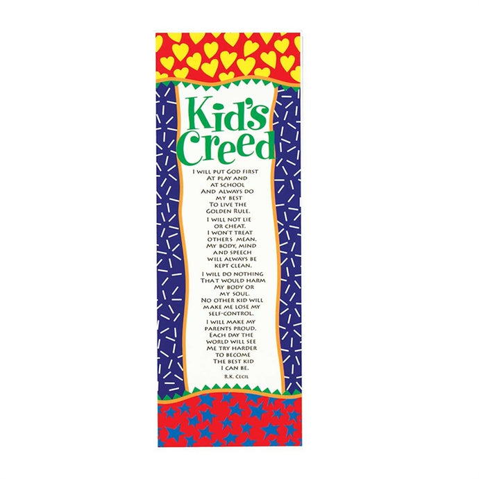 Kids Creed Plaque