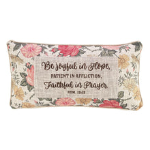 Load image into Gallery viewer, Be Joyful In Hope Rectangular Pillow - Romans 12:12