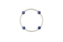 Load image into Gallery viewer, 8mm Lapis Blessing Bracelet: S