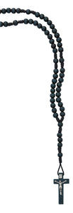 Blue Wood Corded Rosary