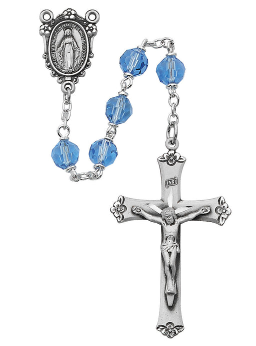 Blue Tincut Rosary