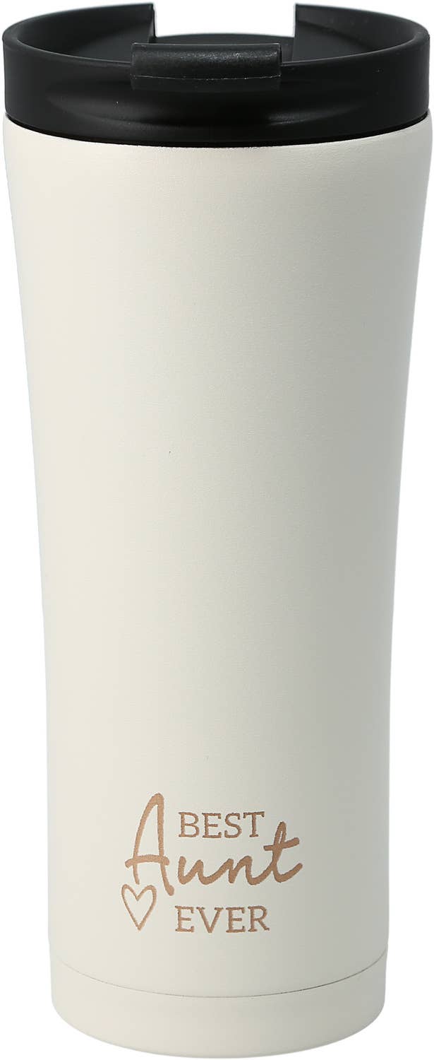 Best Aunt - 17 oz Stainless Steel Travel Tumbler