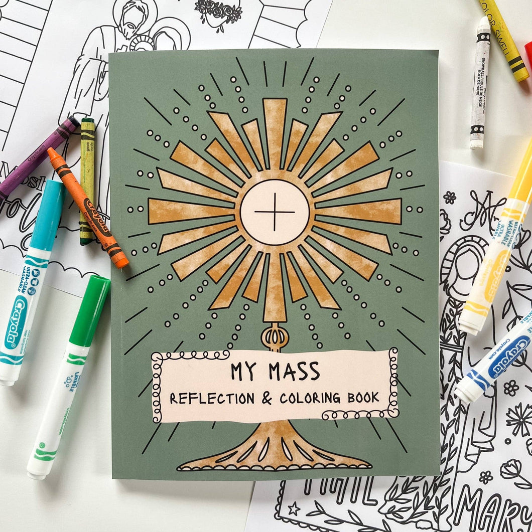 My Mass Reflection & Coloring Book