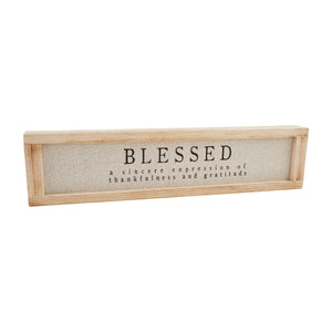 Blessed Wall Sign