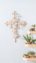 Load image into Gallery viewer, Terracotta Finish Multiple Cross Wall Décor