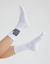 Load image into Gallery viewer, Our World Needs Jesus Black Socks