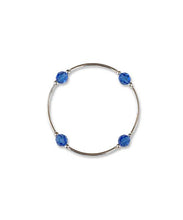 Load image into Gallery viewer, 8mm Sapphire Crystal Blessing Bracelet - September: S