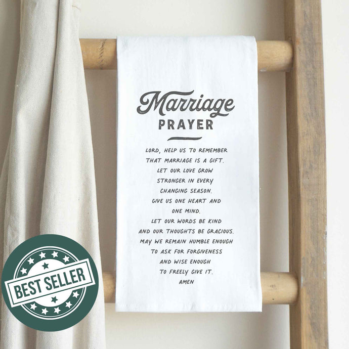 Marriage Prayer Kitchen Towel
