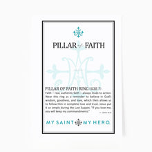Load image into Gallery viewer, Pillar of Faith Ring - White Diamonds
