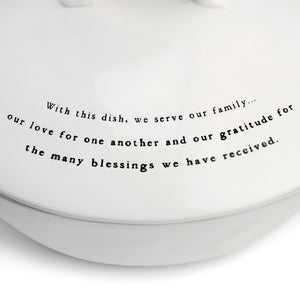 Ceramic Family Dish