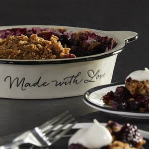Made with Love Pie Dish