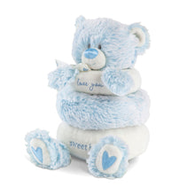 Load image into Gallery viewer, Stackable Plush Teddy - Blue