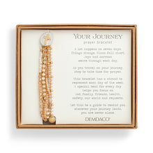 Load image into Gallery viewer, Your Journey Prayer Cross Bracelet